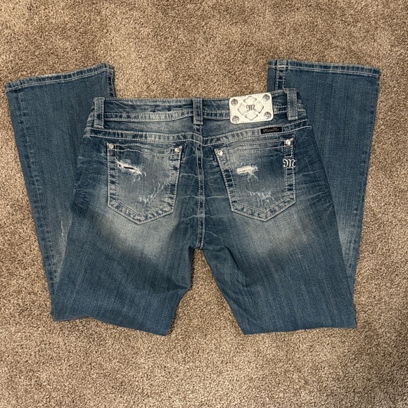 Miss Me Boot Cut Jeans - Picture 1 of 6